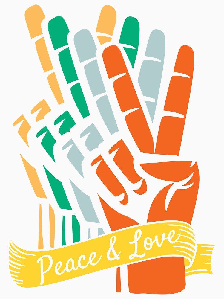 Rock Peace Love by AEGMEDIA Unisex