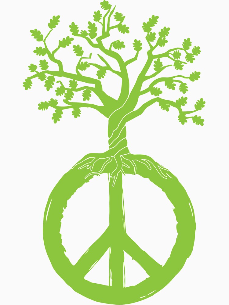 Peace Love Tree by AEGMEDIA Unisex