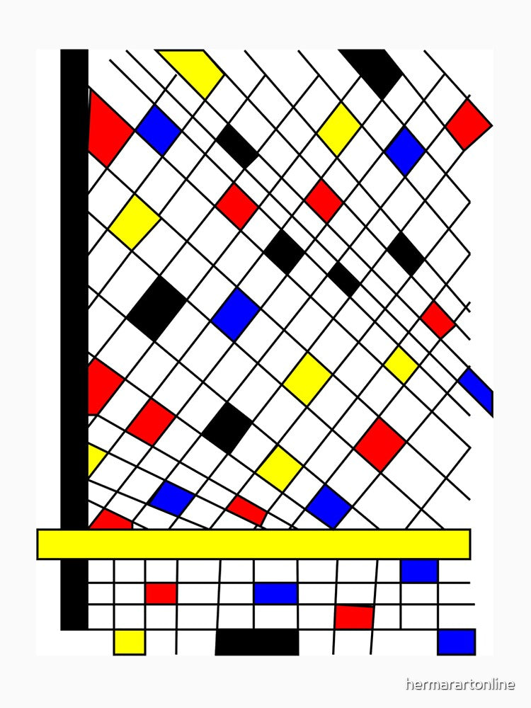 Abstract Pattern with perspective by hermarartonline Unisex