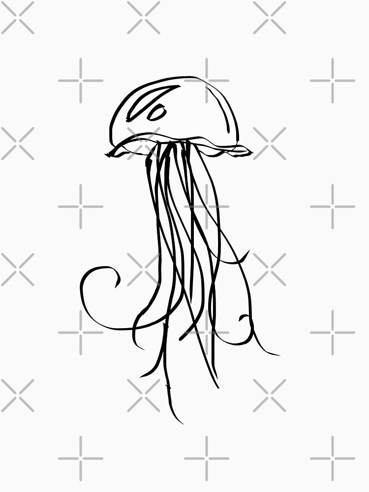 Cotton Candy Colored Jellyfish by junelight19 Unisex