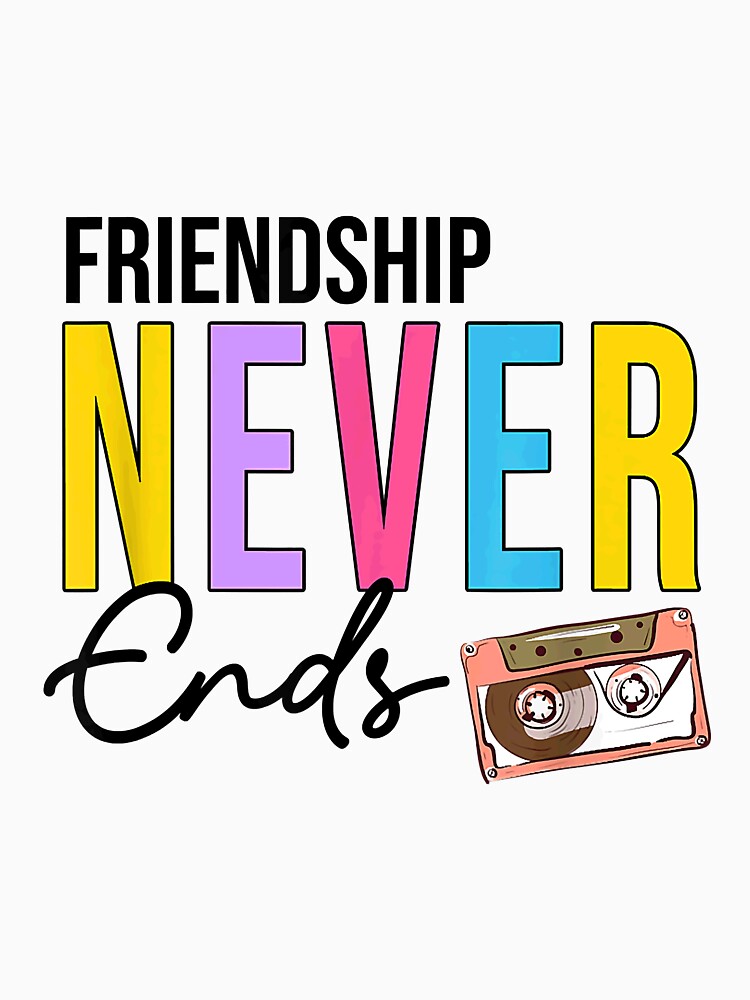 Friendship Never Ends Cassette 90’s Bachelorette Matching by JolieAlli