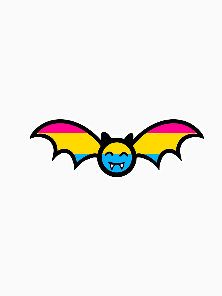 Pansexual Pride Bat by mgietzen Unisex