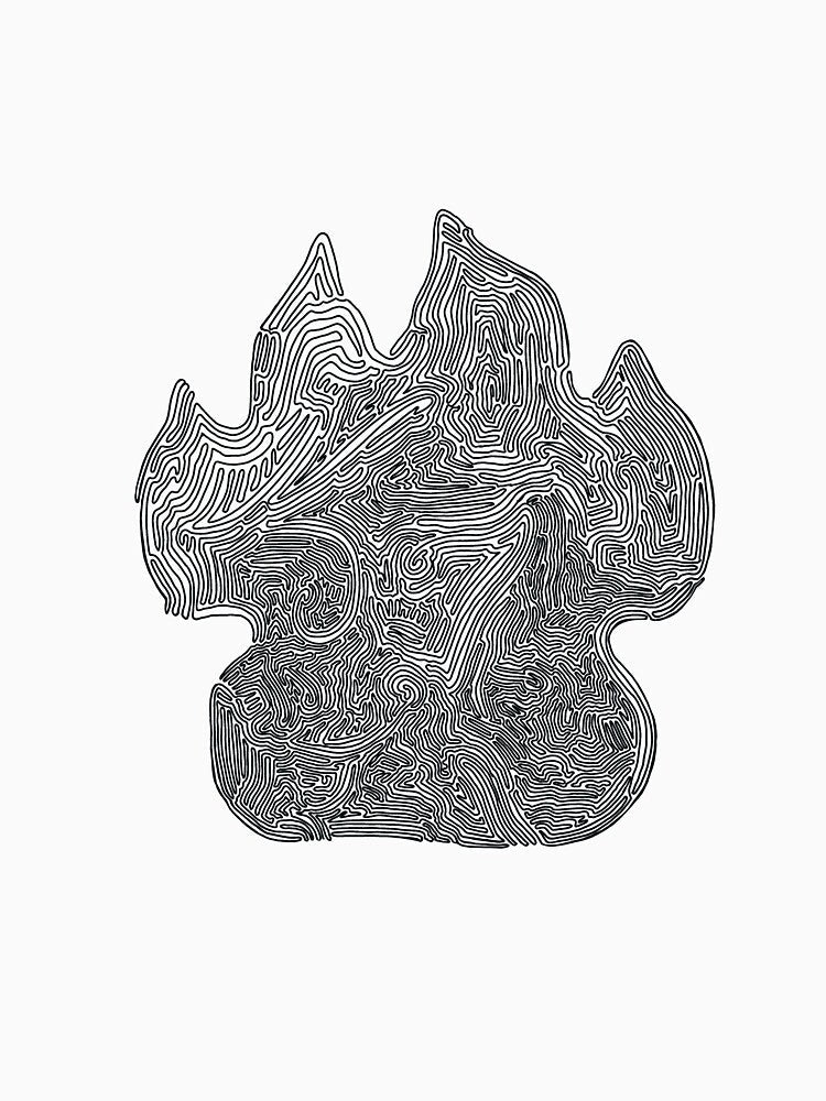 Fingerprint paw by -Holy-Chicken- Unisex