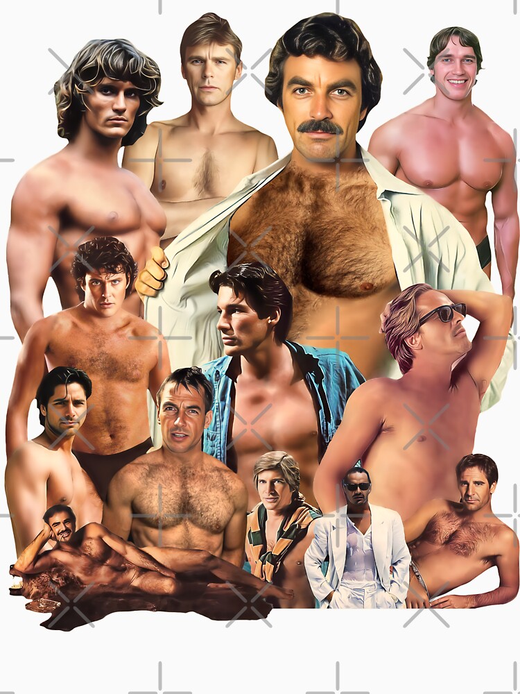 Vintage Hunks of the 80s by ourkid Unisex