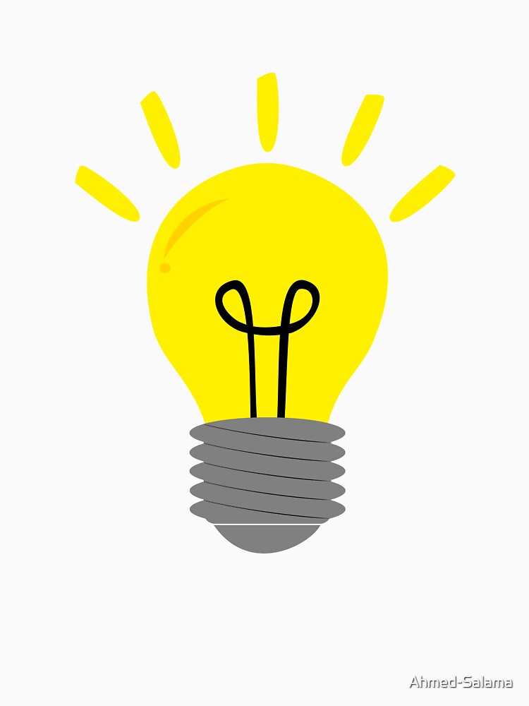 The distinctive lamp logo by Ahmed-Salama Unisex