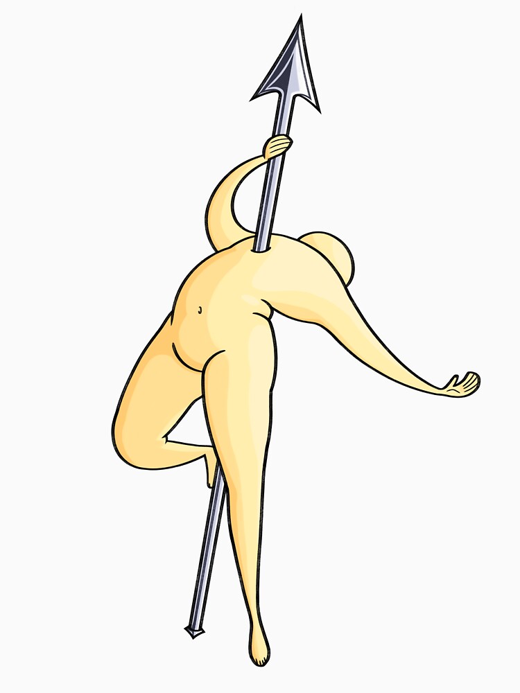 Impaled figure (yellow) by selkaycik Unisex