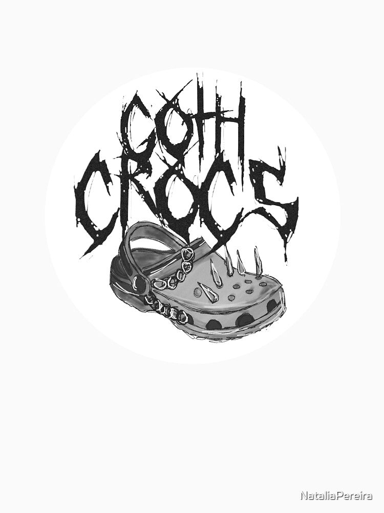 Goth Crocs by NataliaPereira Unisex