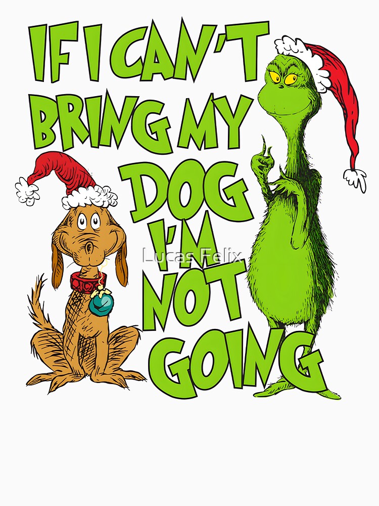 Vintage Christmas, If I Can't Bring My DOG, I'm Not going, by BenElias