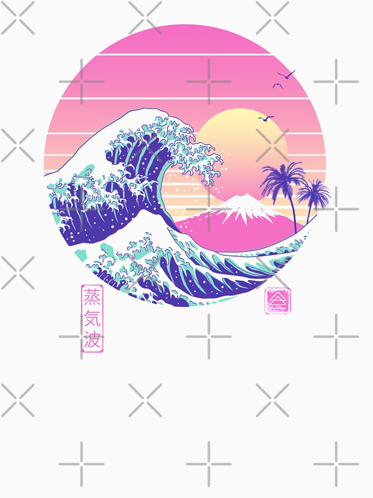 The Great Vaporwave by vincenttrinidad Unisex
