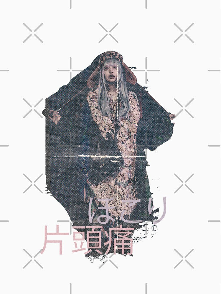 japanese migraine glitchcore grunge tee by seldom Unisex