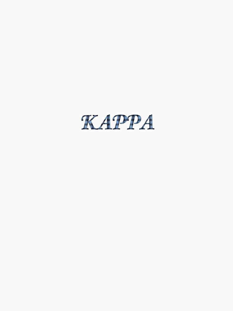 Plaid Greek Inspo Kappa by livyyyy1900