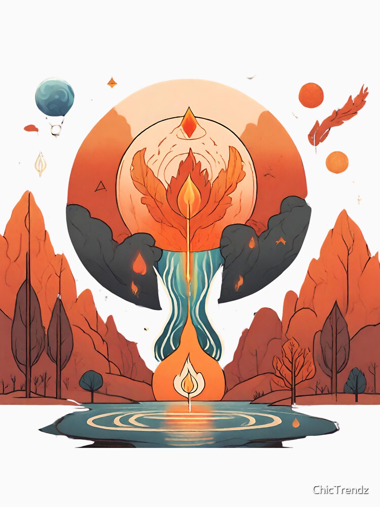 Minimalist Earth Symbols by ChicTrendz Unisex