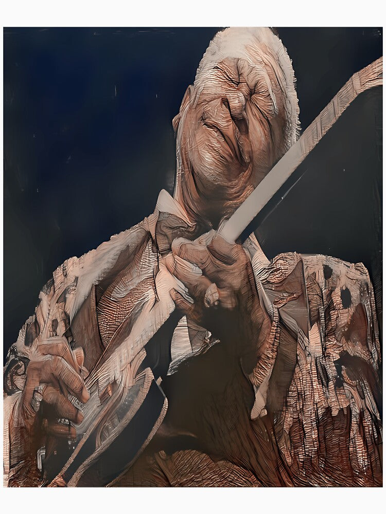 Bb-King-Illustration-Premium-Design by rafaelmona99 Unisex