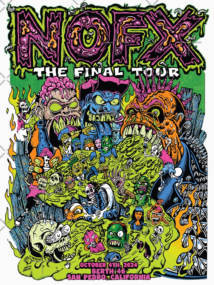 NOFX – Final Tour “Last of the Final Shows” 2024 by rockfanatic Unisex