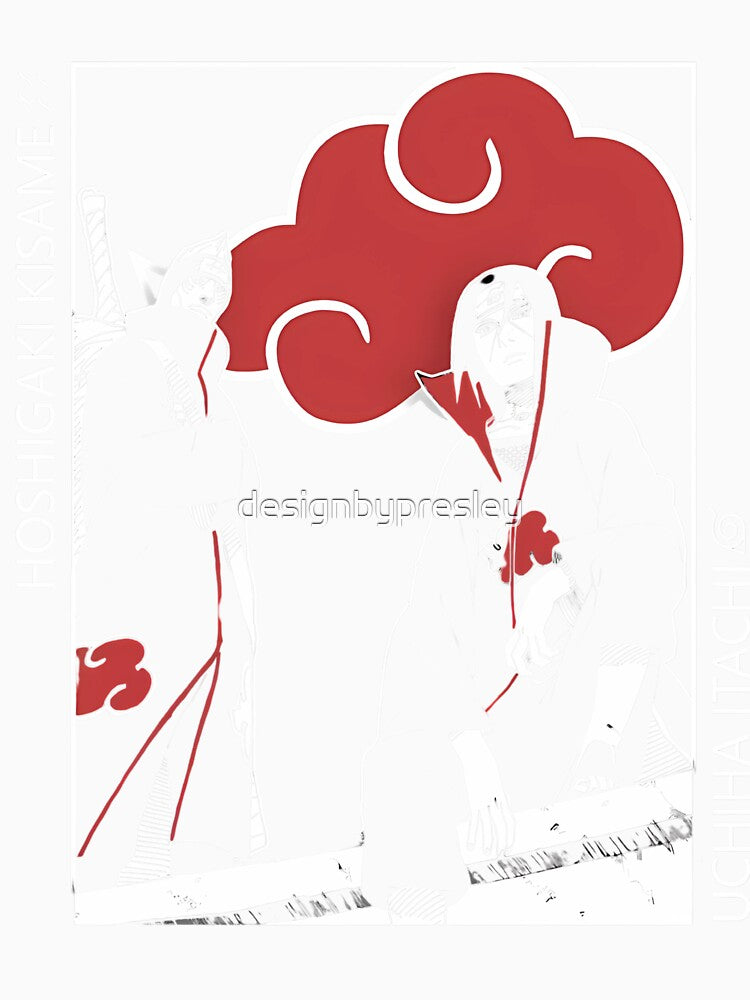 Kisame and Itachi Akatsuki by designbypresley Unisex