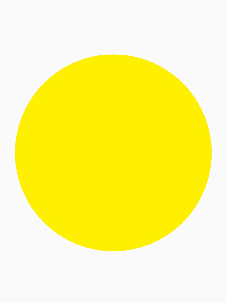 Canary Candy Color, Solid Yellow Color by Jeallan Designs Unisex
