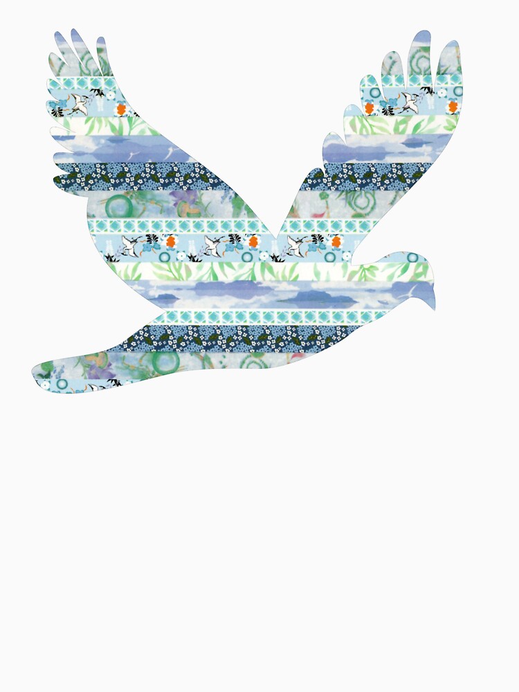 Peaceful Dove in blues by TabbysShop Unisex