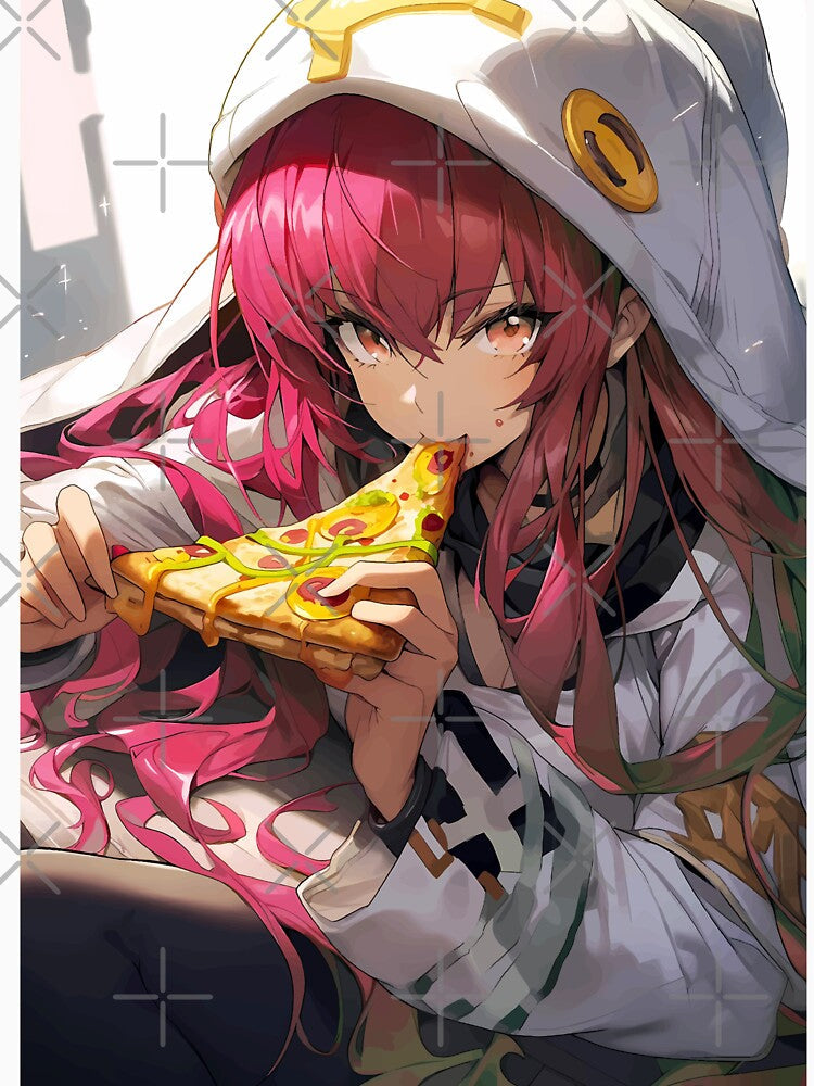 Pizza Anime Girl by Faissal Thomass Unisex