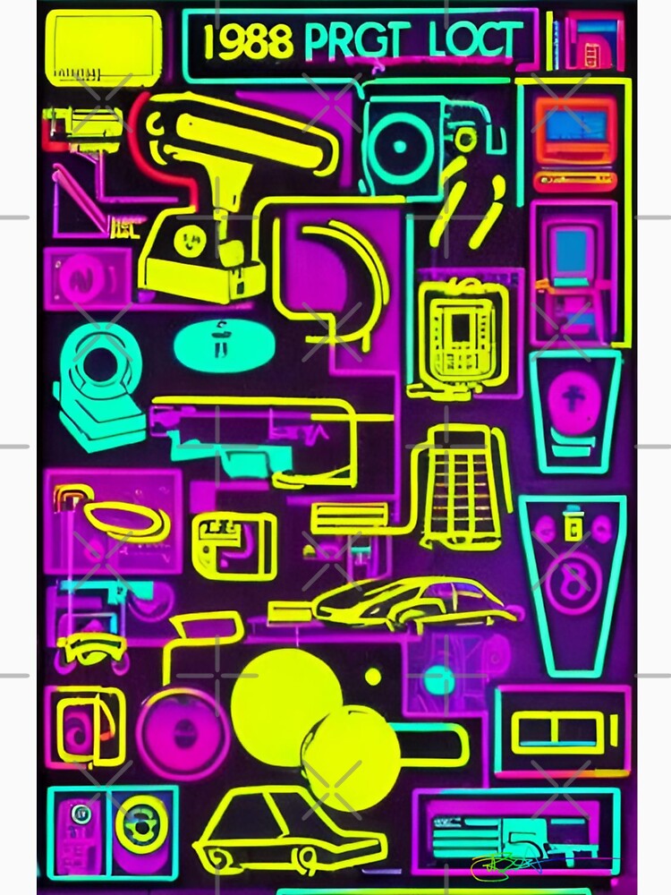 80’s Pop Art Vibes 15 by Benito Del Ray Unisex