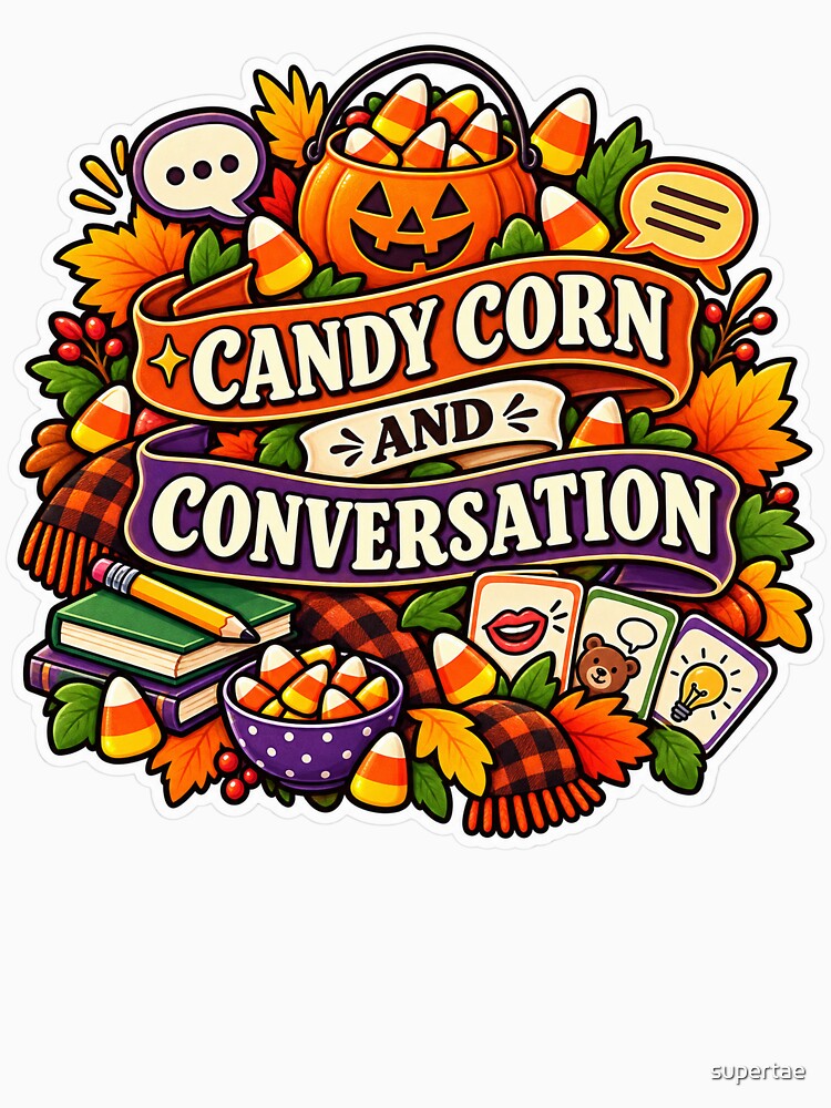 Candy Corn And Conversation Speech Therapy by supertae