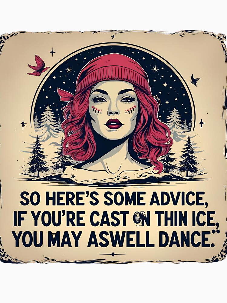 Thin ice by whatthefoxsays Unisex