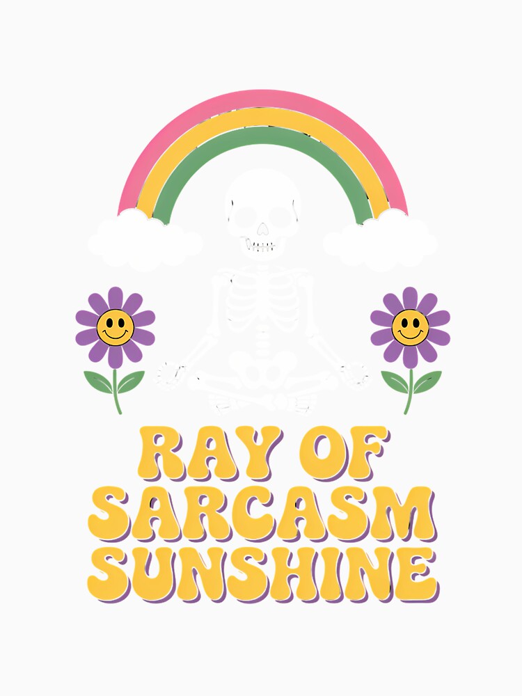 Sarcastic Gothic Funny Skeleton by unlehorbuson Unisex
