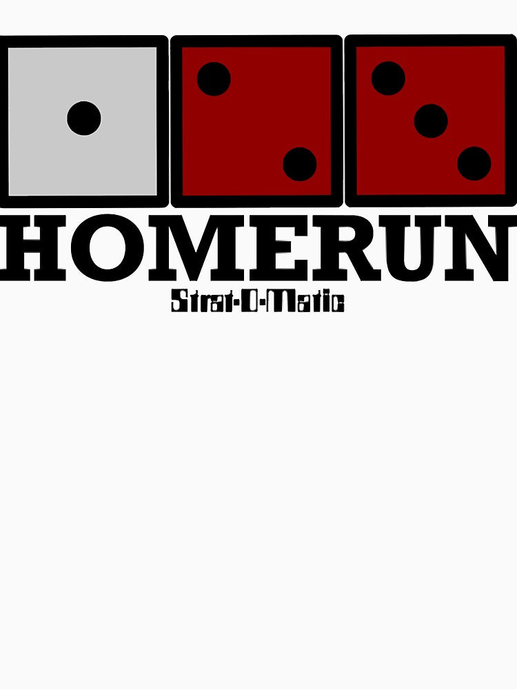 Homerun Stratomatic Baseball by PerryAltman Unisex