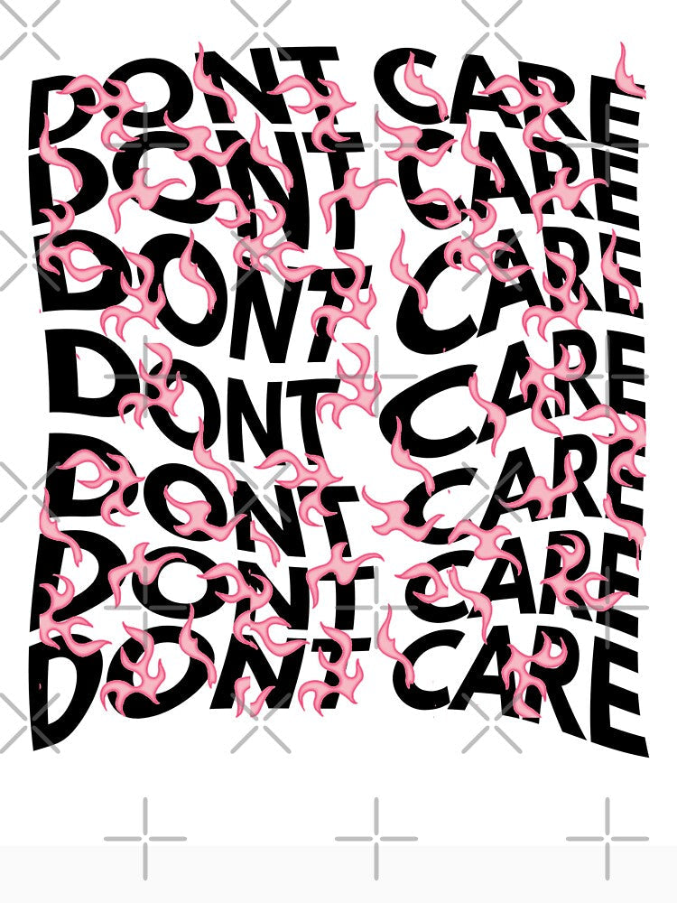 DONT CARE by jitsustreetwear Unisex