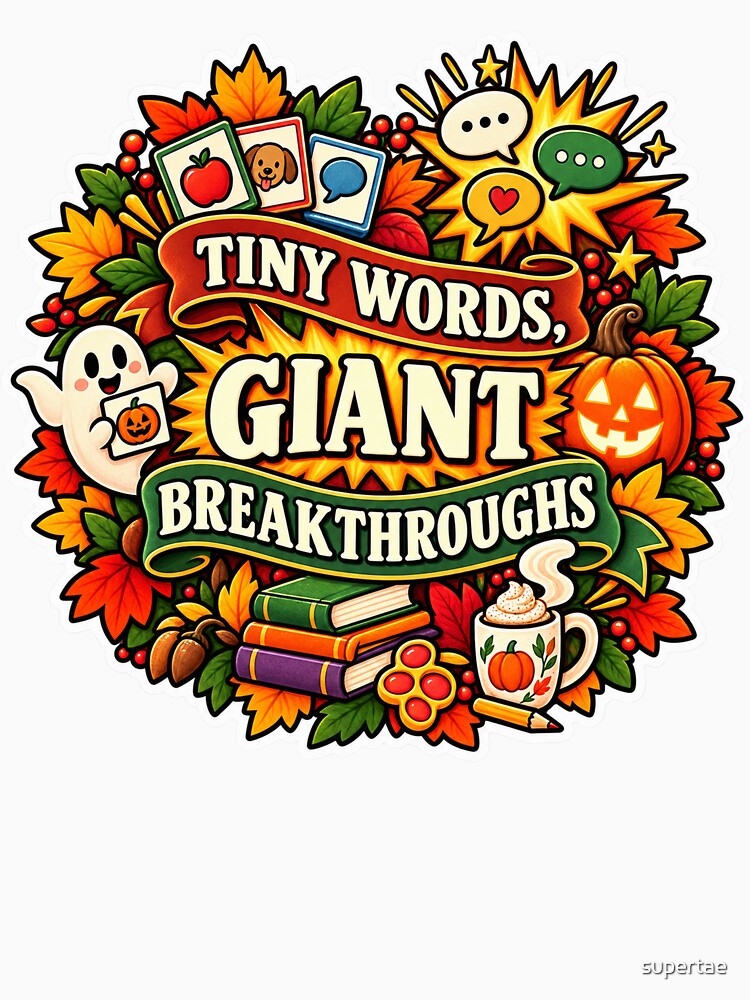 Tiny Words, Giant Breakthroughs Speech Therapy by supertae