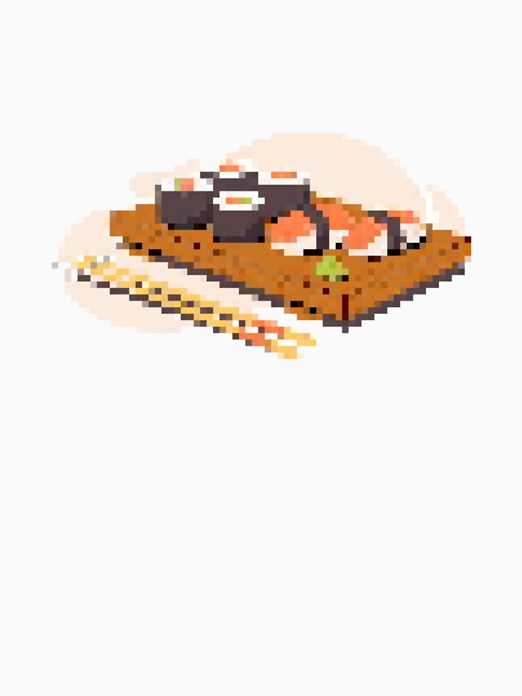 Pixelated Sushi by Potato Quality Prints Unisex