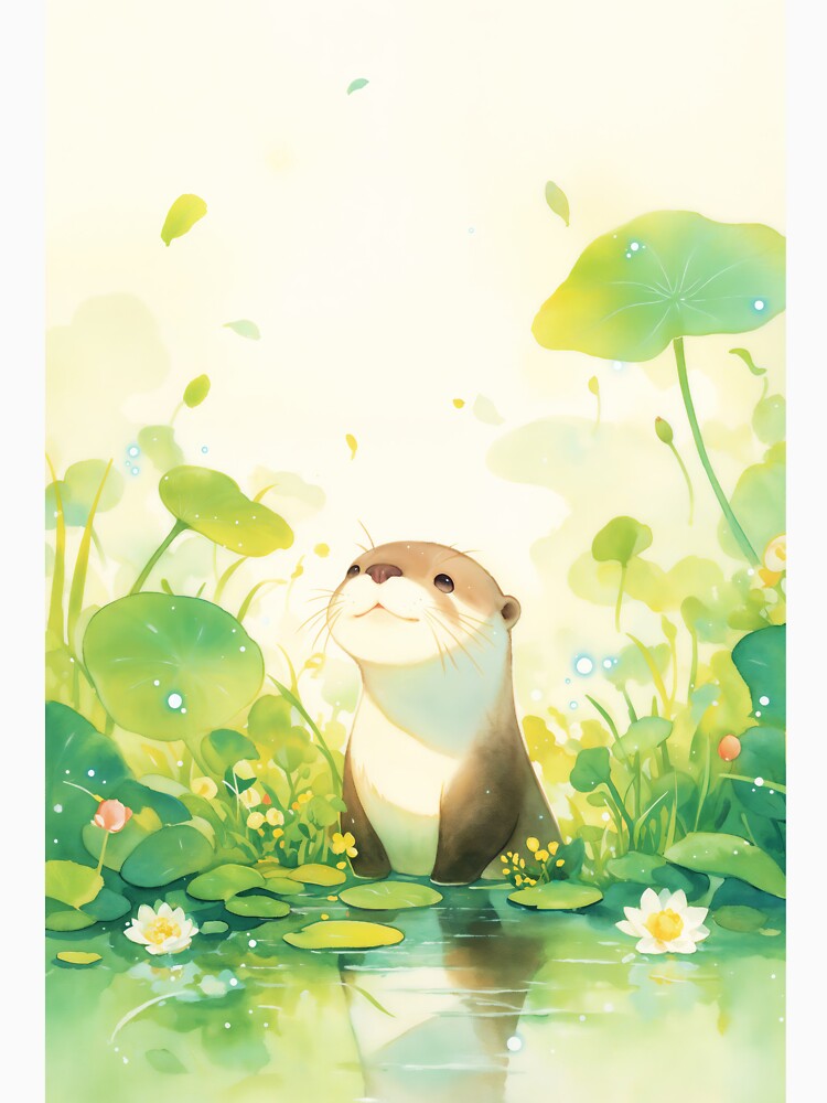 Nature’s Little Explorer Otter by AshiraCreations