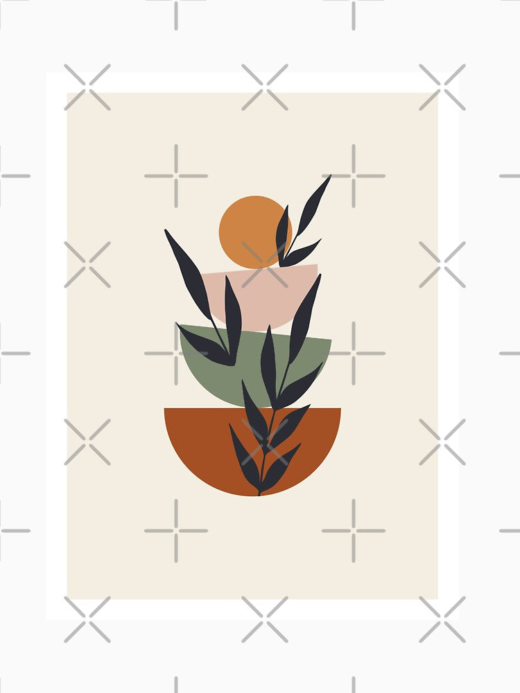 Boho Abstract Nature - Modern Bohemian by mauraurus Unisex
