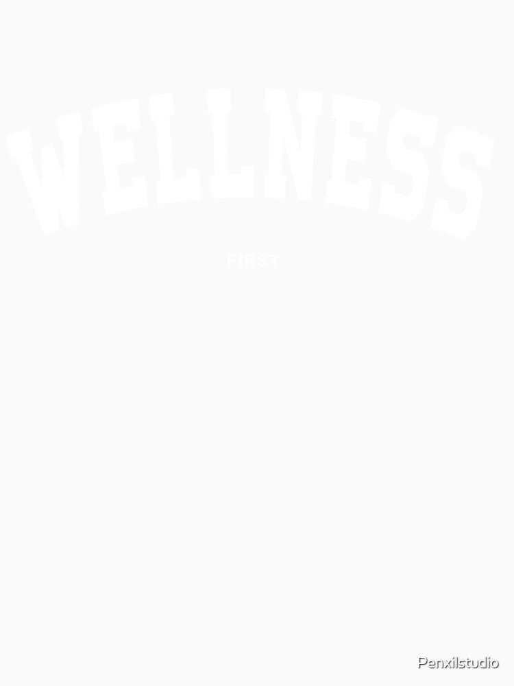 Health text white by Penxilstudio Unisex