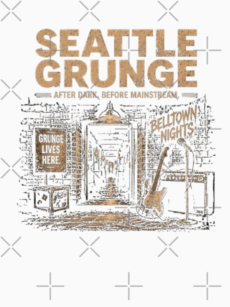 Seattle Grunge Before Mainstream by KinshipThings Unisex