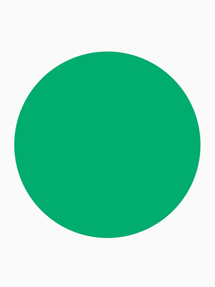 Bright Jade Green Solid Color by Jeallan Designs Unisex
