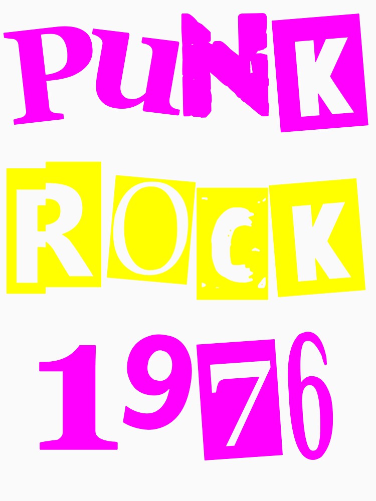 Punk Rock 1976 - Punk Art by HorizonBunny Unisex