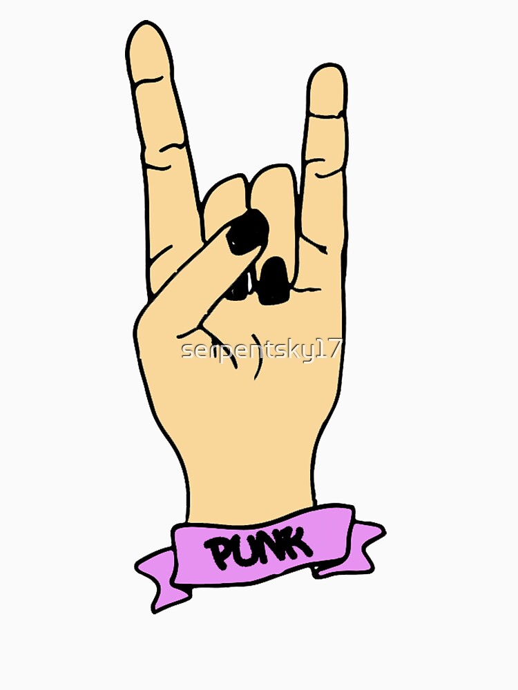 Metal Fingers - Punk by SerpentSkyArts Unisex