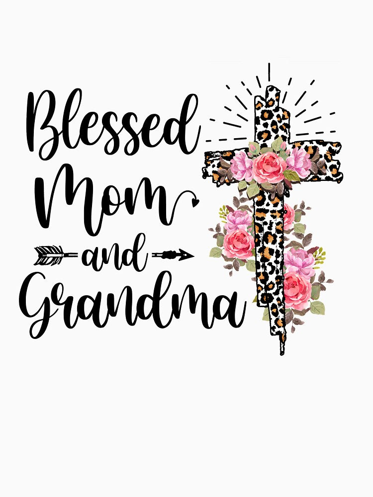 Blessed To Be Called Mom And Grandma Funny Grandma by TimothyCoxShop