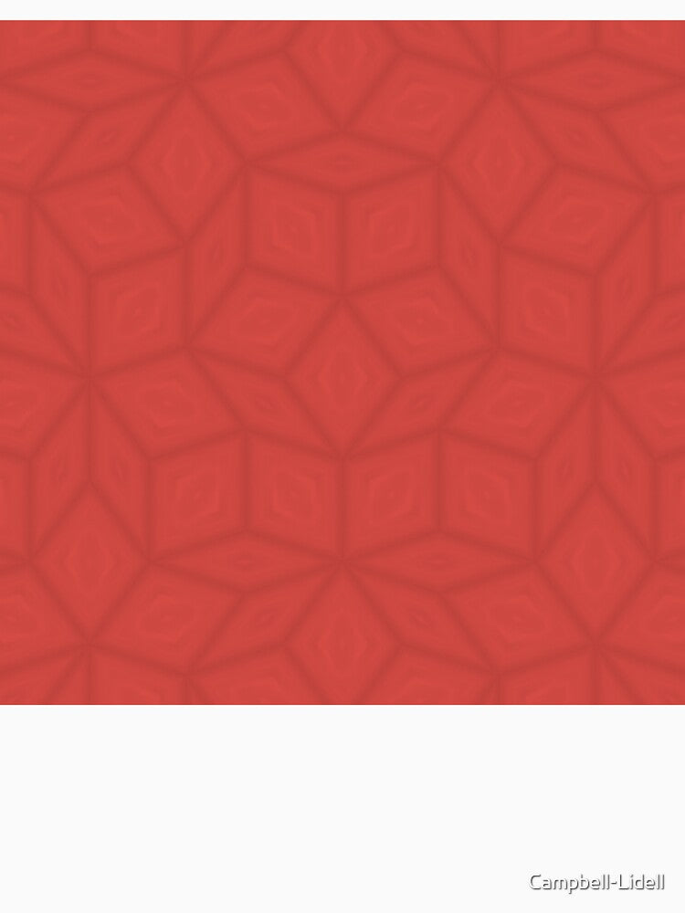 red rhombus by Campbell-Lidell Unisex