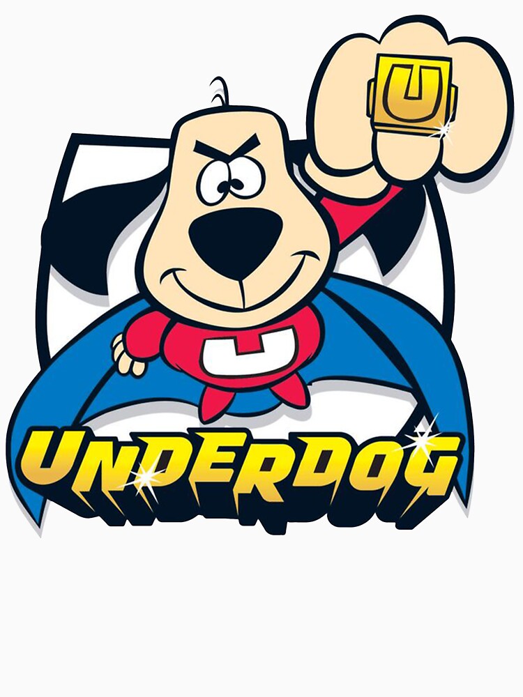 Underdog Superhero Cartoon Graphic by Dimeure-ART Unisex