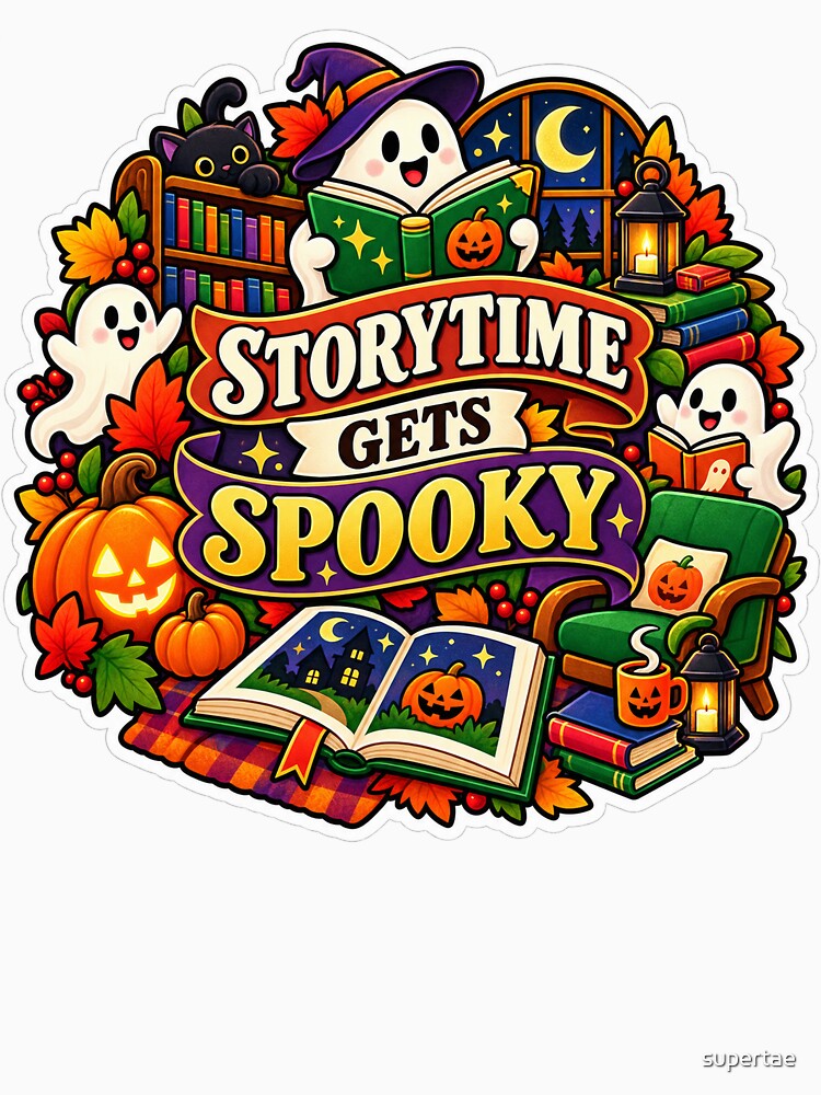 Storytime Gets Spooky Librarian by supertae