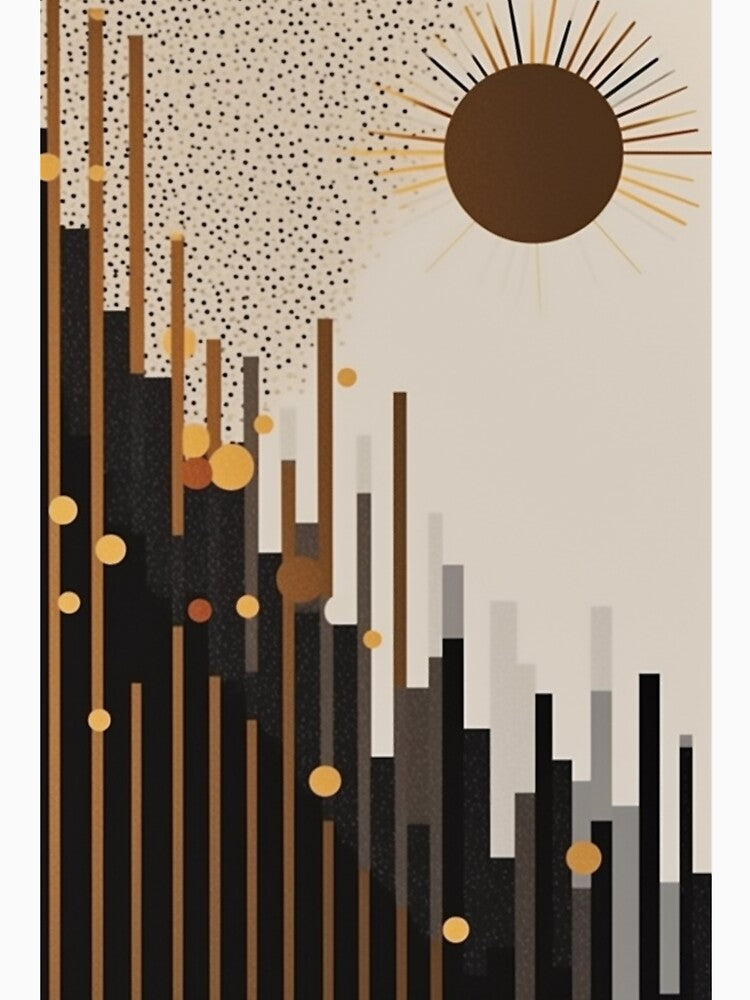Mid Century Modern Art 25 by BuraxisDesigns Unisex