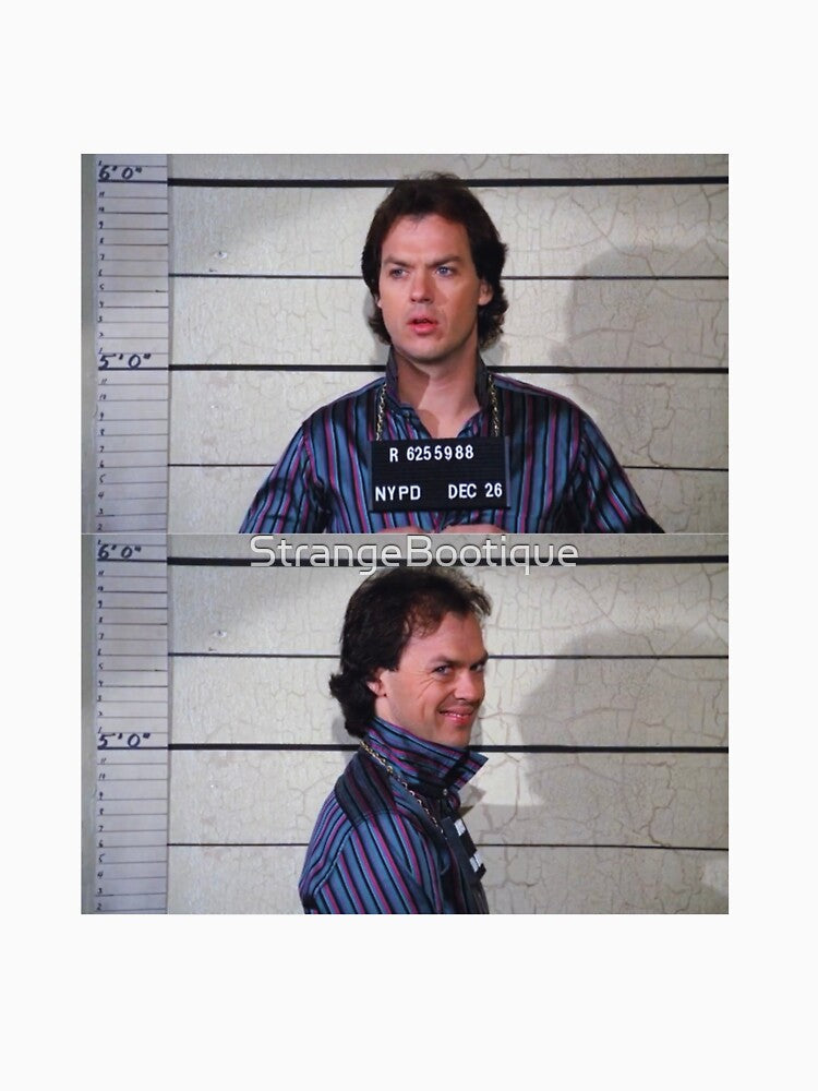 Michael Keaton Mugshot by StrangeBootique Unisex