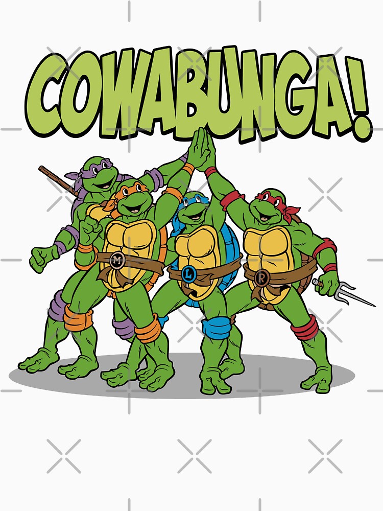 Cowabunga High Five - Mutant Ninja Turtles Group Hug by Krasnovaovaova Unisex