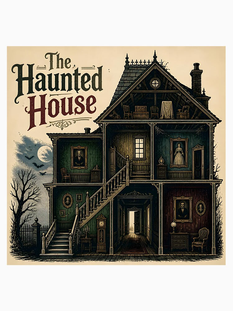 The Haunted House — Architectural Cutaway by KristenosNehk