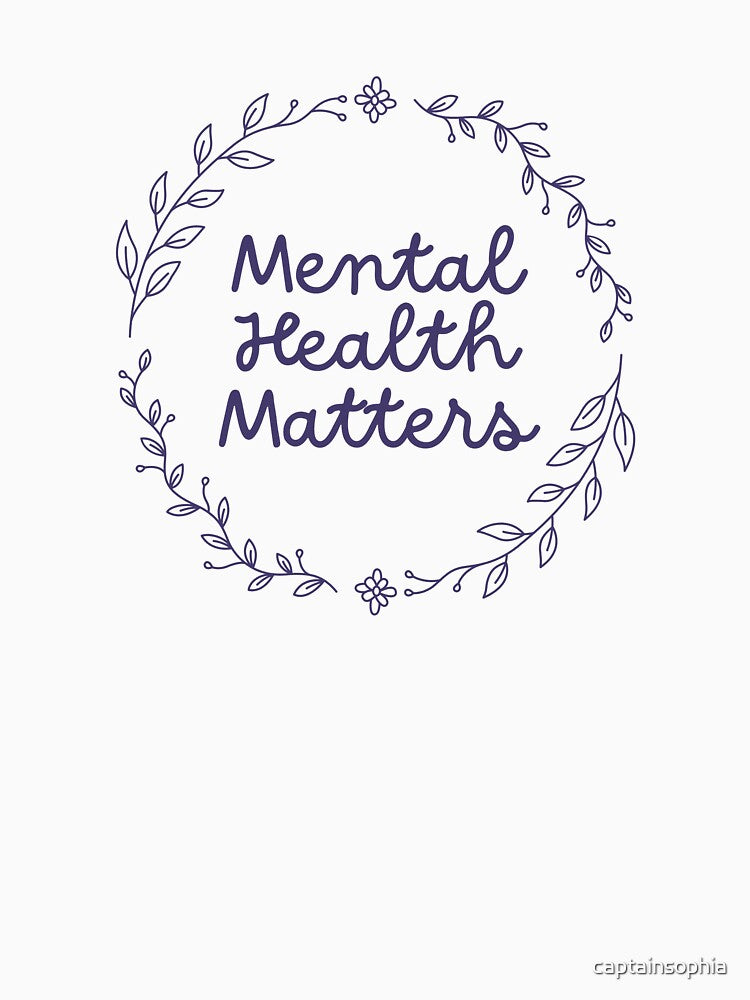 Mental Health Matters Floral Design by captainsophia