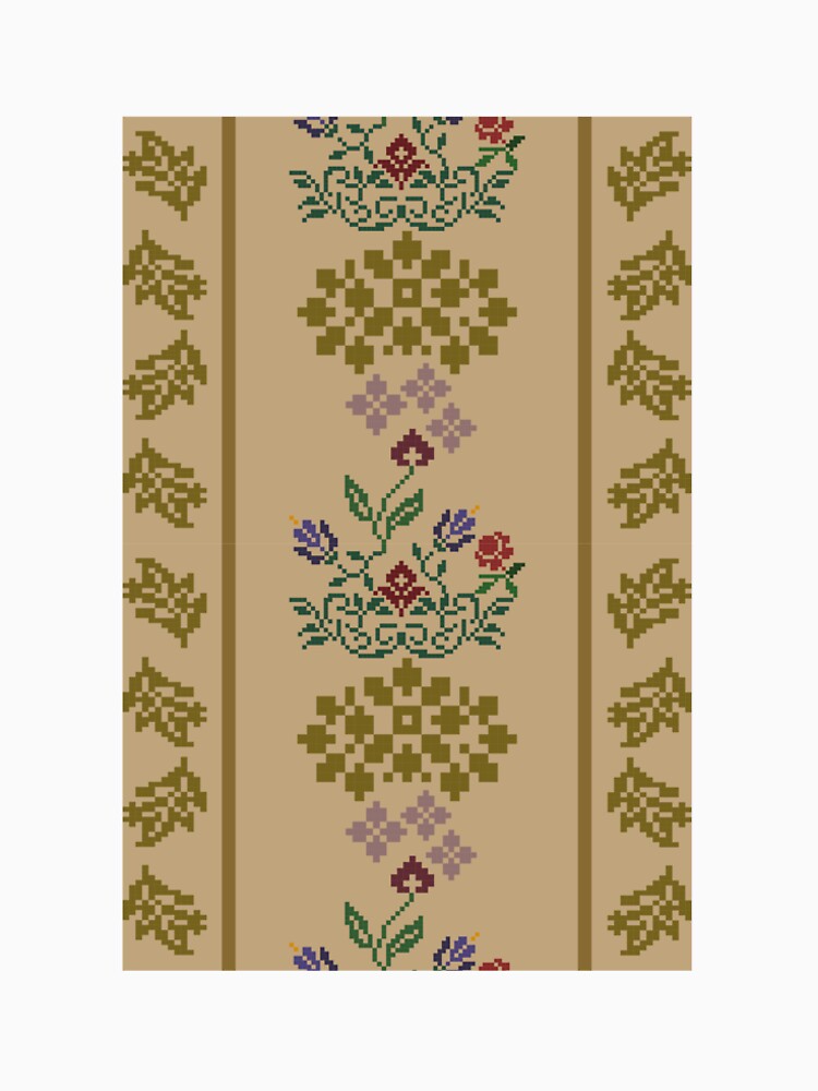 Retro Pixel Flower Garden by Pongpond Unisex