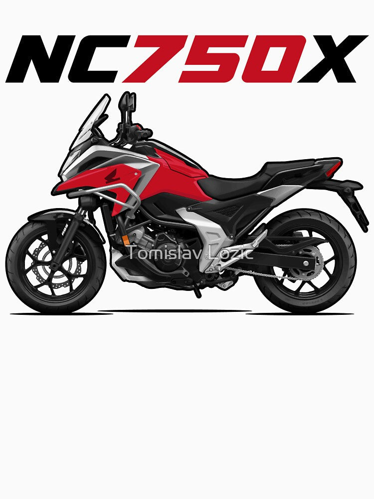 NC750X - Red by Tomislav Lozić Unisex