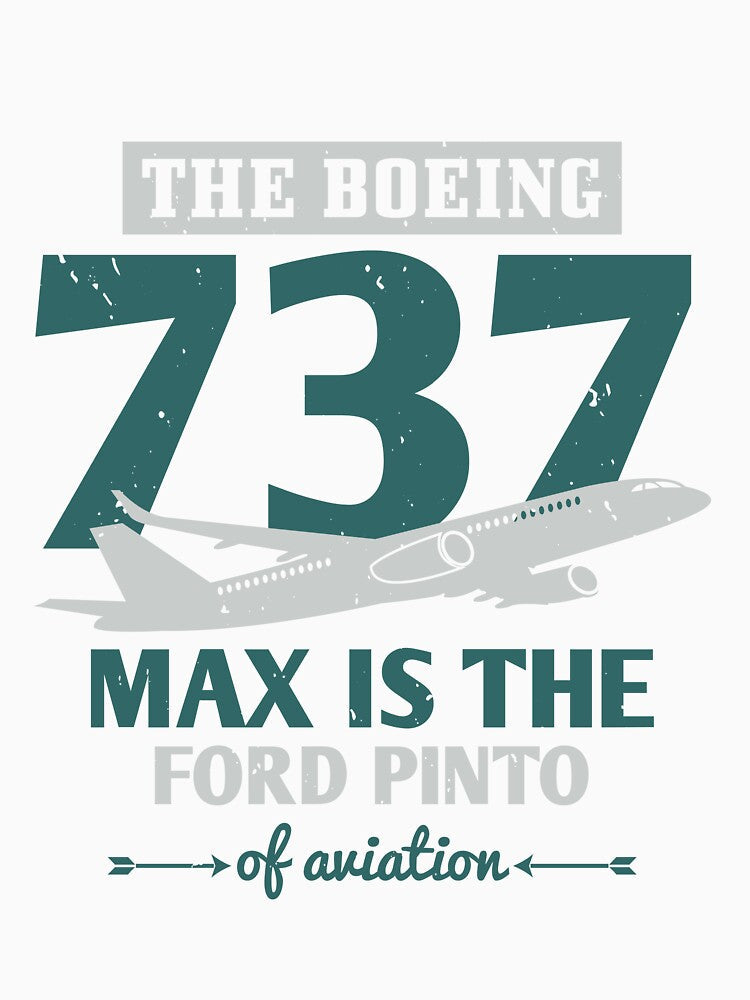 The Boeing 737 MAX by MarkyShoppe Unisex