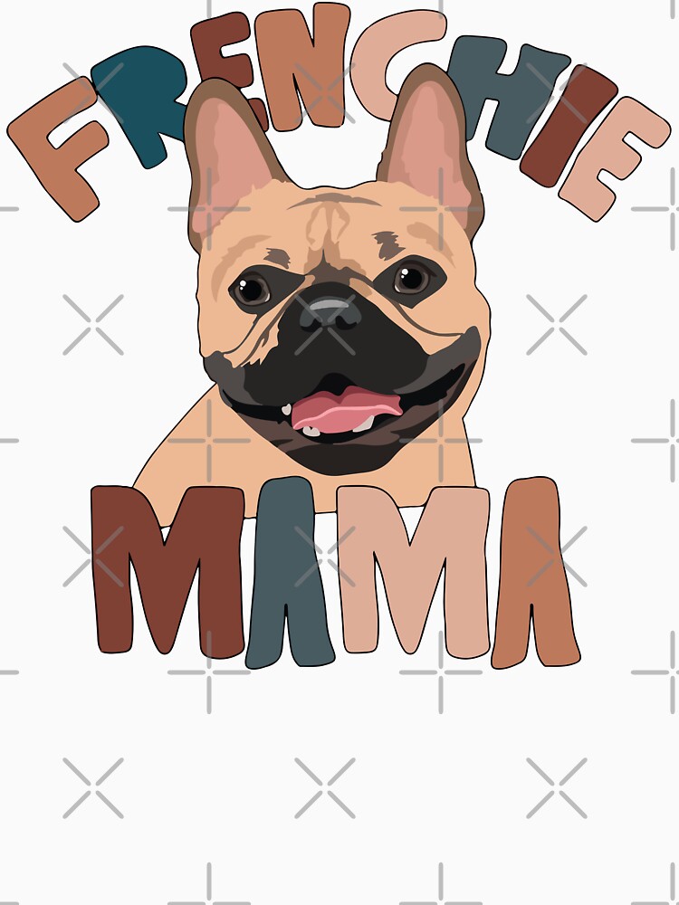 Frenchie Mama Cute Retro by printify